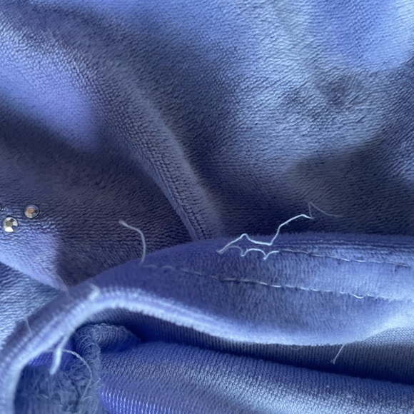 Vintage Y2K Juicy Couture Lavender Velour PJ Set - Picture 8 of 8